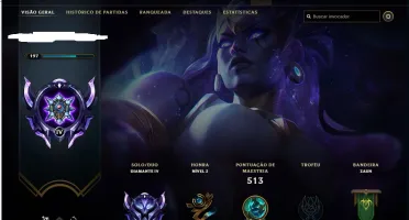 Conta Diamante Iv Com Todos Personagens e 103 Skins