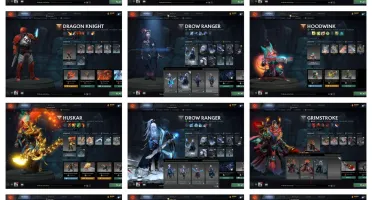 CONTA DOTA 2 ALTO PADRÃO DESDE 2017 MUITO ITEM E IMORTAL