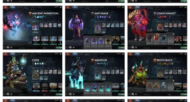 CONTA DOTA 2 ALTO PADRÃO DESDE 2017 MUITO ITEM E IMORTAL