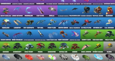 Conta de Fortnite com 102 skins desde  a season 5