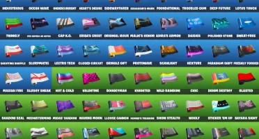 Conta de Fortnite com 102 skins desde  a season 5