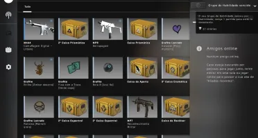 Conta PRIME CSGO, 9k de horas, md10 feita, limitada