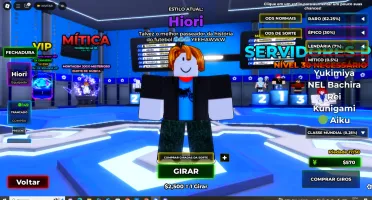 Conta blue lock rivals com Hiori e fluxo impulsos destrutivo