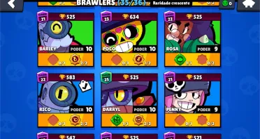 Conta Brawl Stars Full