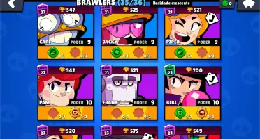 Conta Brawl Stars Full