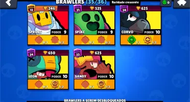 Conta Brawl Stars Full
