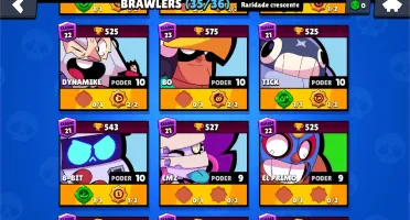Conta Brawl Stars Full