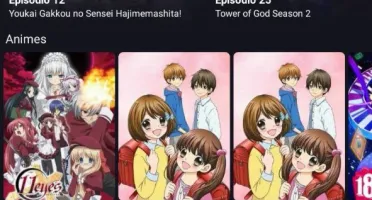 Aplicativo de Animes - Código fonte