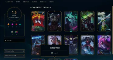 Conta League Of Legends Gold