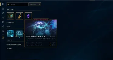Conta League Of Legends Gold