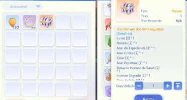 Conta Angeling 1 260K De Power Ragnarok Origin Classic