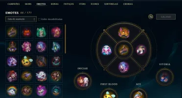 conta lvl 120, platina 4 com 57% wr, 25 skins, 57 champs