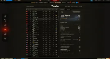 Conta World Of Tanks EU