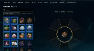 Platina 3 com 45 Champs e 1 Skin