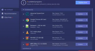 IObit Software Updater Pro 7 - Ativação Online 1 ano