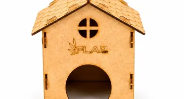 Casinha Simples para Hamster - Flap Pet
