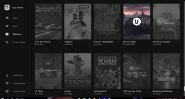 Conta epic games, origin e uplay com 230 jogos