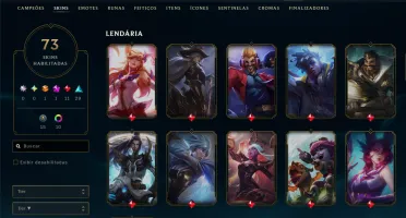 Conta League of Legends Lux Elementalista