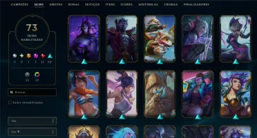 Conta League of Legends Lux Elementalista