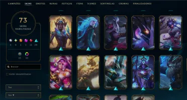 Conta League of Legends Lux Elementalista