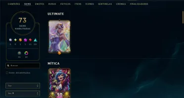Conta League of Legends Lux Elementalista