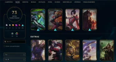 Conta League of Legends Lux Elementalista