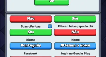 Conta Clash royale nível 11 pode ser trocado de nome.