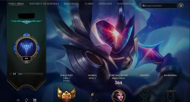 Conta League of Legends Ouro 1 - 109 Campeão - 35 Skins