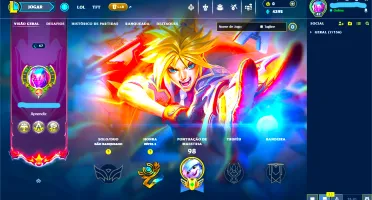 Conta Barata Com Skin Da Riven Coelhinha + Ezreal Lendária