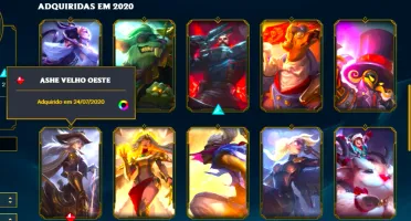 Conta Barata Com Skin Da Riven Coelhinha + Ezreal Lendária