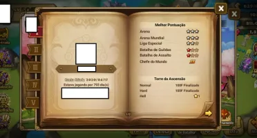 Conta Summoners Wars 2 nat5 LD GLOBAL