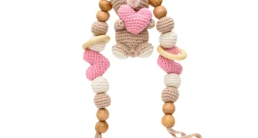 Kit Bebê Coelhinhos em Amigurumi com 7 Peças