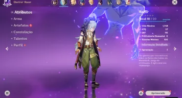 GENSHIN IMPACT AST MONA 5* RAZOR