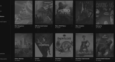Conta Epic Games com vários jogos pagos