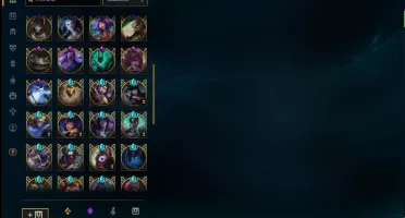 Vendo conta de lol LVL 401, com 281 Skins, full champ