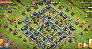 VENDO UMA CONTA DE CLASH OF CLANS CV 13 QUASE FULL