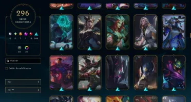 Conta Lol 296 Skins | Todos Campeões