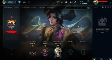 Conta ferro 3 lol para smurfar!