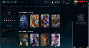 Conta ferro 3 lol para smurfar!