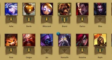 CONTA UNRANKED - 54 CHAMP - 11 SKINS - ÍCONES EXCLUSIVOS