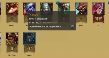 CONTA UNRANKED - 54 CHAMP - 11 SKINS - ÍCONES EXCLUSIVOS