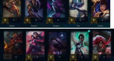 CONTA LVL 44 COM 45 CAMPEOES 8 SKINS 7 EMOTES