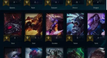 CONTA LVL 44 COM 45 CAMPEOES 8 SKINS 7 EMOTES