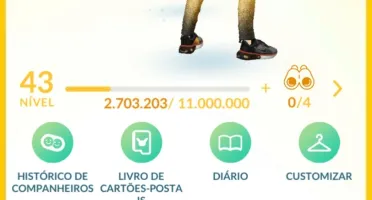 CONTA POKÉMON GO LV43