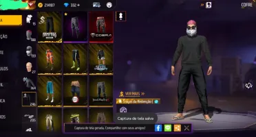 Conta Free Fire Gemada