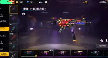 Conta Free Fire Gemada