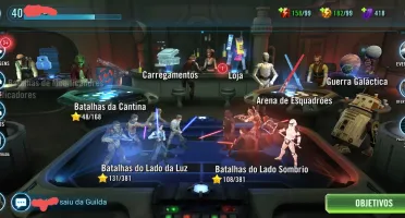 Star Wars Galaxy of heroes nível 40
