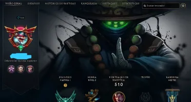 Conta de lol barata