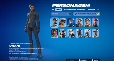 Conta de fortnite com várias skins