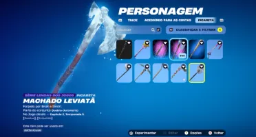 Conta de fortnite com várias skins